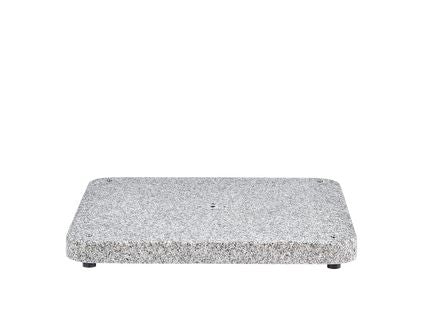 Glatz Socle carré en granit naturel Z, 90 kg, pierre naturelle 