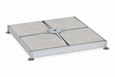 Glatz Socle M4 Cadre 120kg (pour 8 dalles en béton 40x40x4cm) 