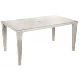Grosfillex Alpha Table repas 150x90cm Lin 