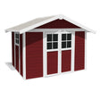Grosfillex Déco Abri de jardin 7.5m2 (3.15x2.39m) Rouge 