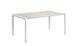 Grosfillex Eden Table repas 165x97cm Blanc/Lin 