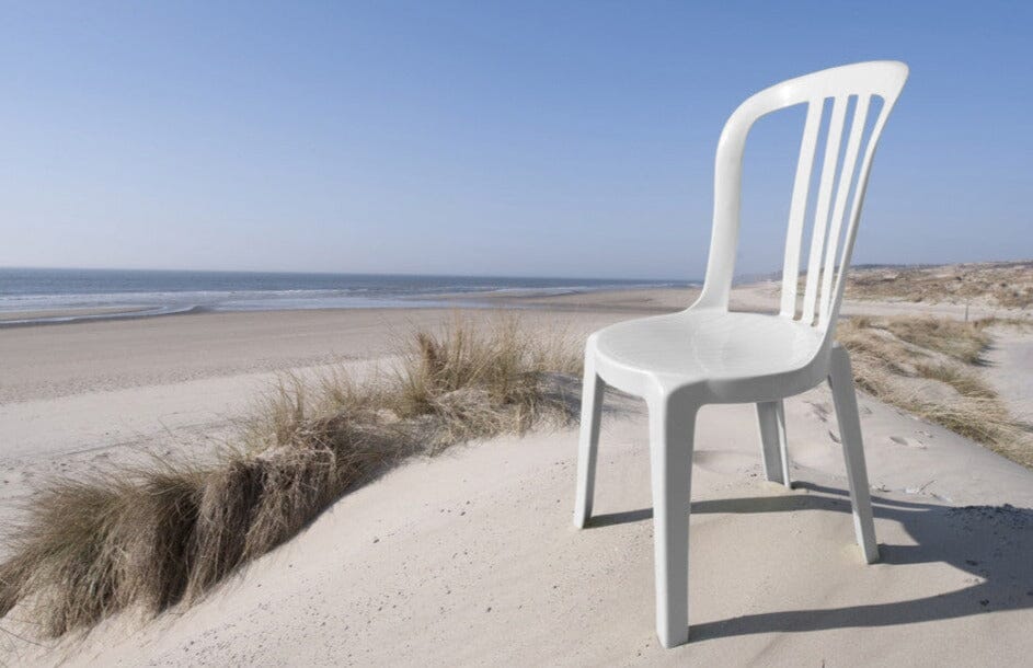 Grosfillex Chaise Pliante Miami - Blanc à Prix Grosfillex Chaise Pliante Miami - Blanc à Prix