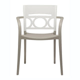 Grosfillex Moon Fauteuil repas empilable 