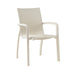 Grosfillex Sunset Green Edition Fauteuil repas Argile Beige / T54 Beige Sand 