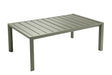 Grosfillex Sunset Table basse 100x60cm H:37cm Aluminium Vert Lichen 