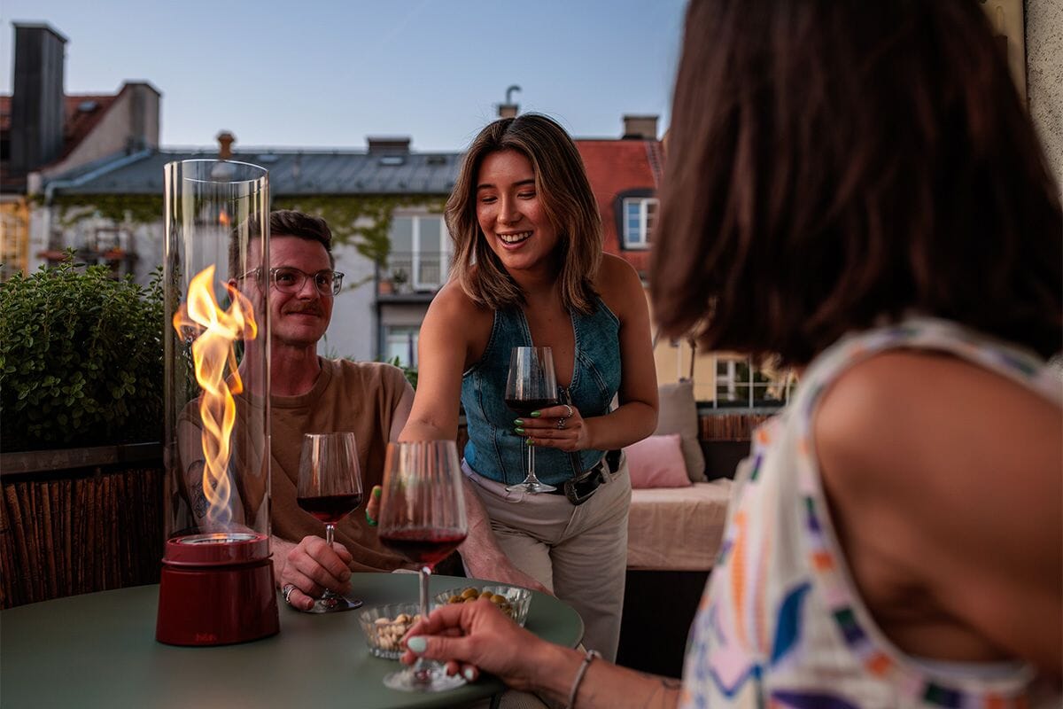 Höfats Spin Air 1200 Feu de Table H:54cm 