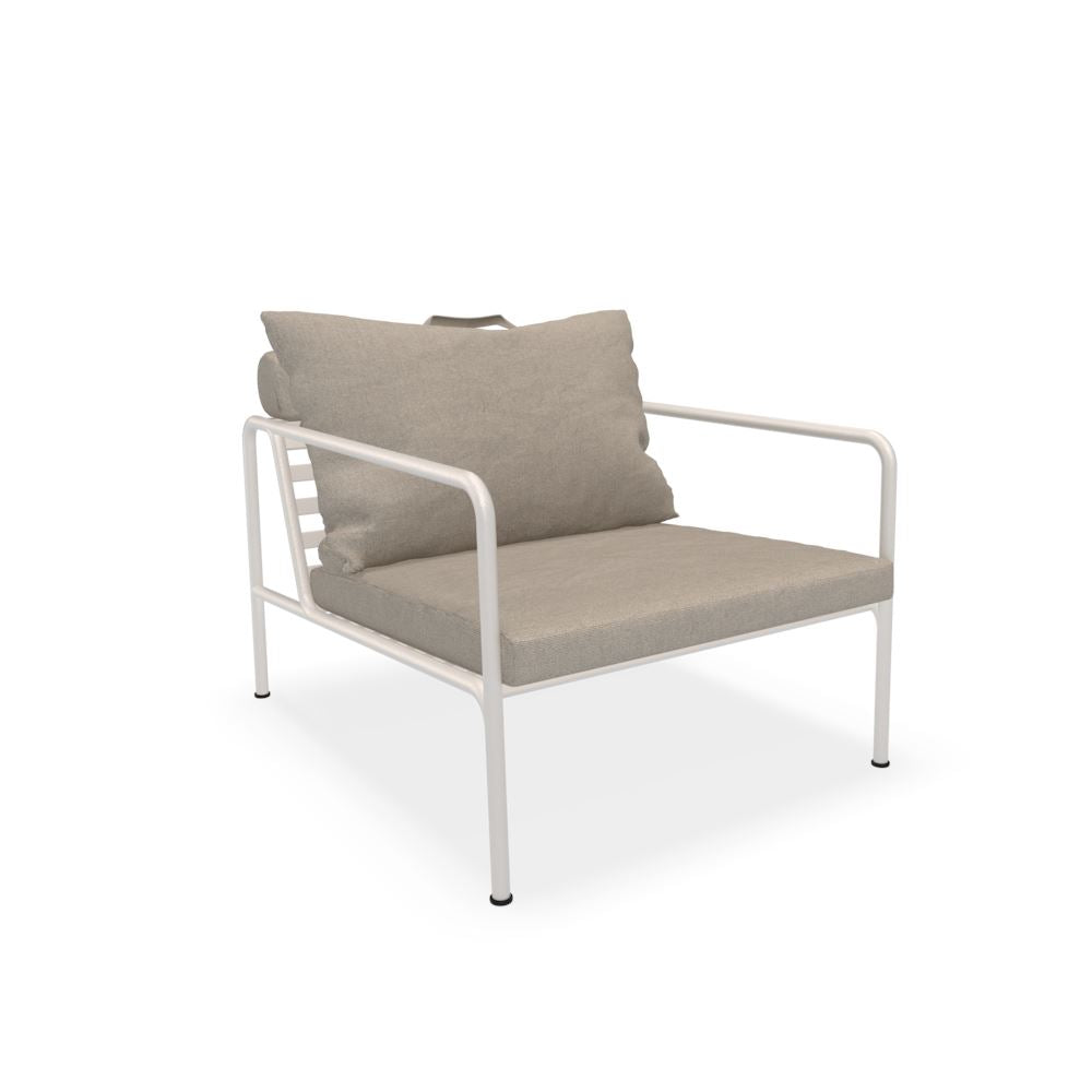 Houe Avon Chair Structure Muted white - Coussins Ash 