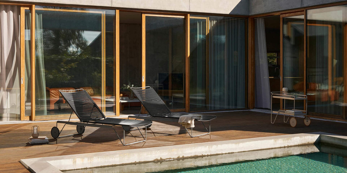 Houe Click Chaise longue réglable 