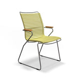 Houe Click Dining Armchair tall back Lemon zest 45 