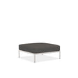 Houe Level 2 Ottoman Structure Muted white - Coussins Dark grey 