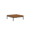 Houe Level / Level 2 Coffee table 81x81cm Structure Dark grey 