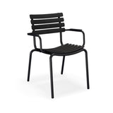 Houe ReClips Dining chair Black - Accoudoirs Black 
