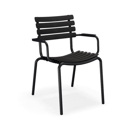 Houe ReClips Dining chair Black - Accoudoirs Black 