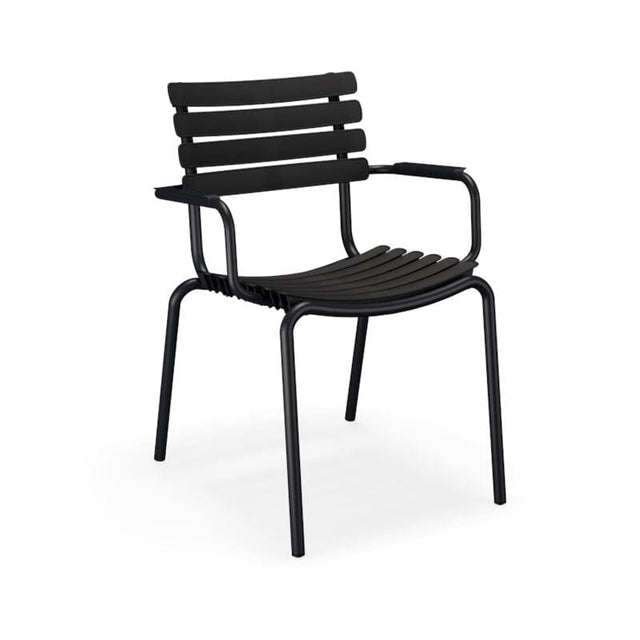 Houe ReClips Dining chair Black - Accoudoirs Black 