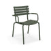 Houe ReClips Dining chair Olive green - Accoudoirs Olive green 