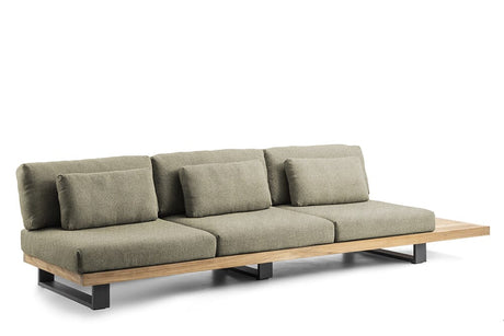 Hunn Amalfi Module 3 places avec tablette gauche/droite Octa Vert Olive 