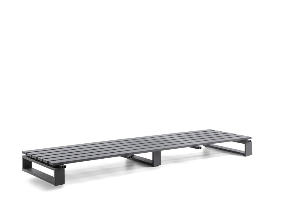 Hunn Amalfi Module Lounge 3 places avec tablette gauche/droite 