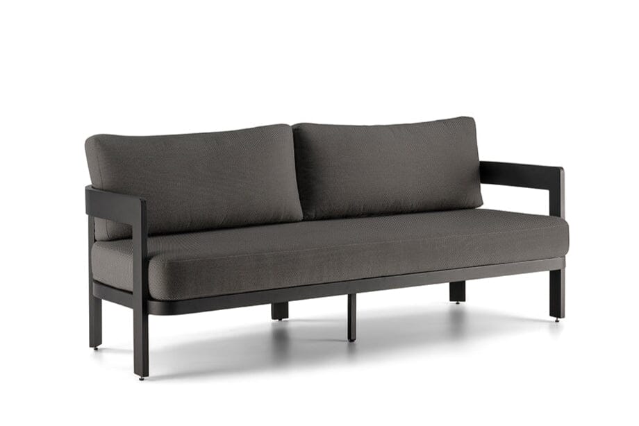 Hunn Bastia Canapé 2.5 places Anthracite - Grid Gris Foncé 