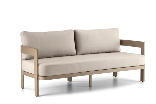 Hunn Bastia Canapé 2.5 places Taupe - Grid Beige 