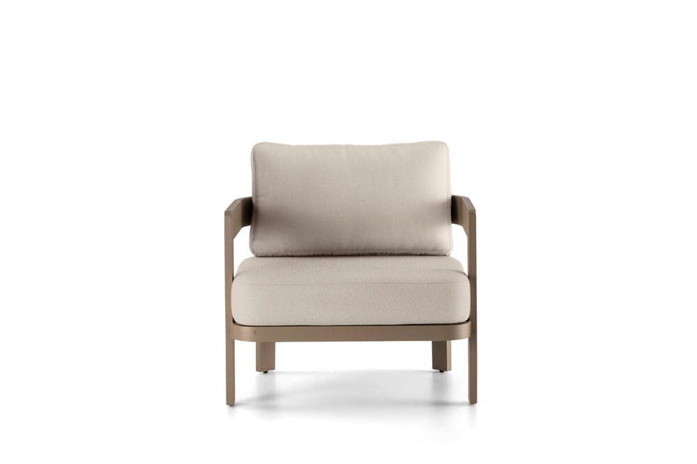 Hunn Bastia Fauteuil Lounge avec coussins 