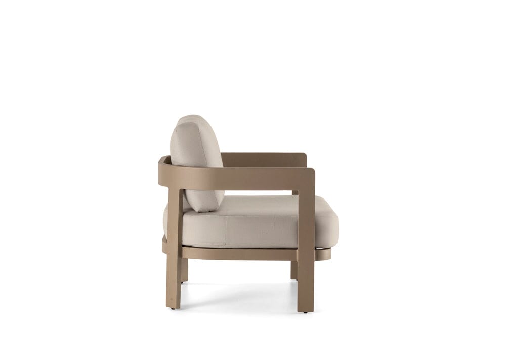 Hunn Bastia Fauteuil Lounge avec coussins 