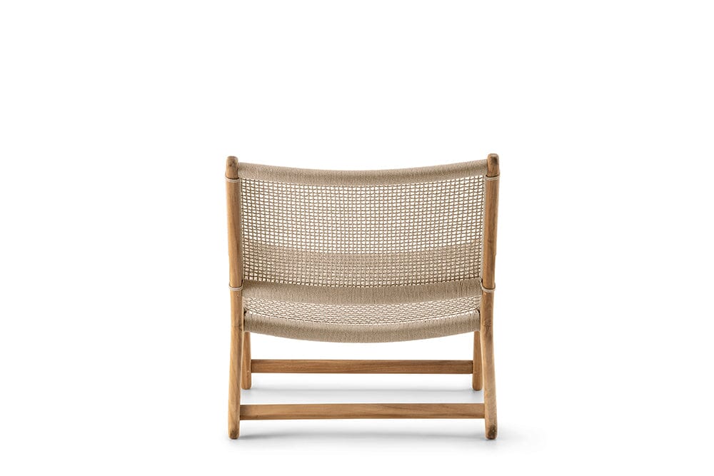 Hunn Beja Chaise Basse Teck 