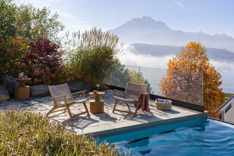 Hunn Beja Fauteuil Club Lounge Teck 