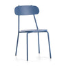 Hunn Cadiz Chaise repas empilable Bleu 