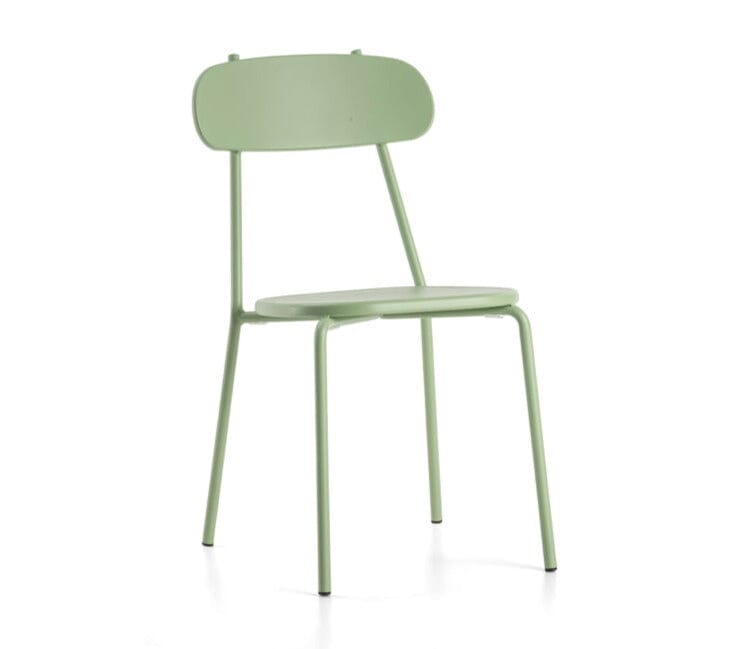 Hunn Cadiz Chaise repas empilable Vert Menthe 
