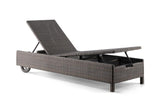 Hunn Maxime II Chaise Longue Résine Tressée 
