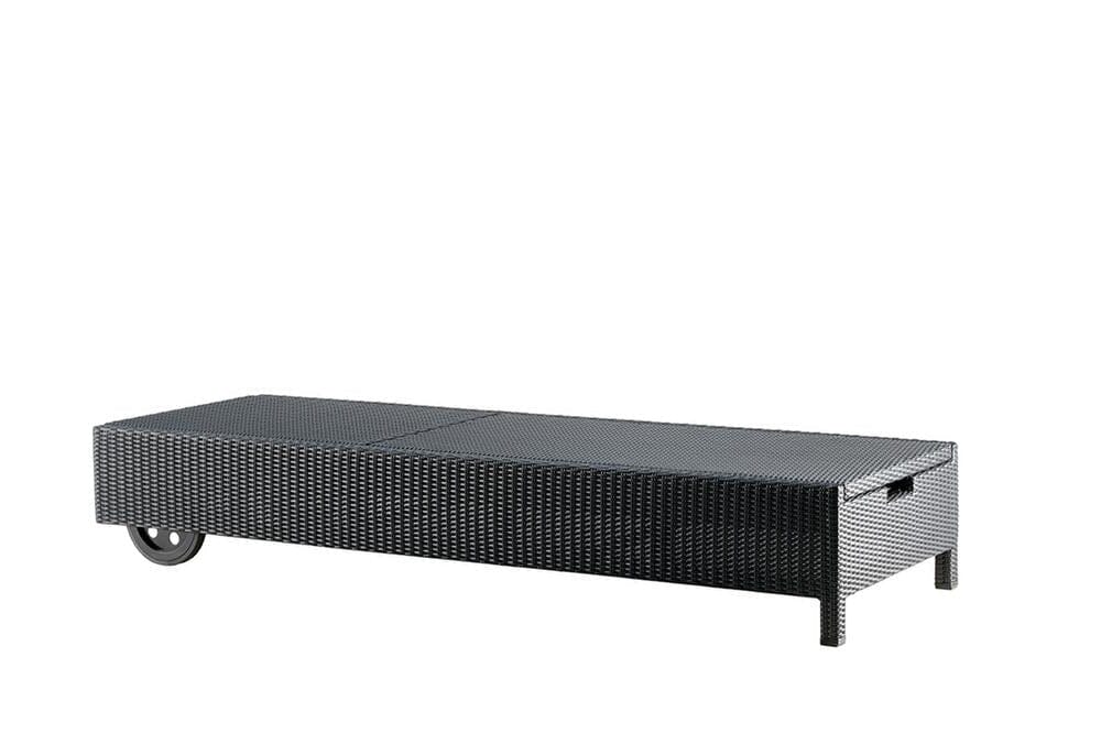 Hunn Maxime II Chaise Longue Résine Tressée 