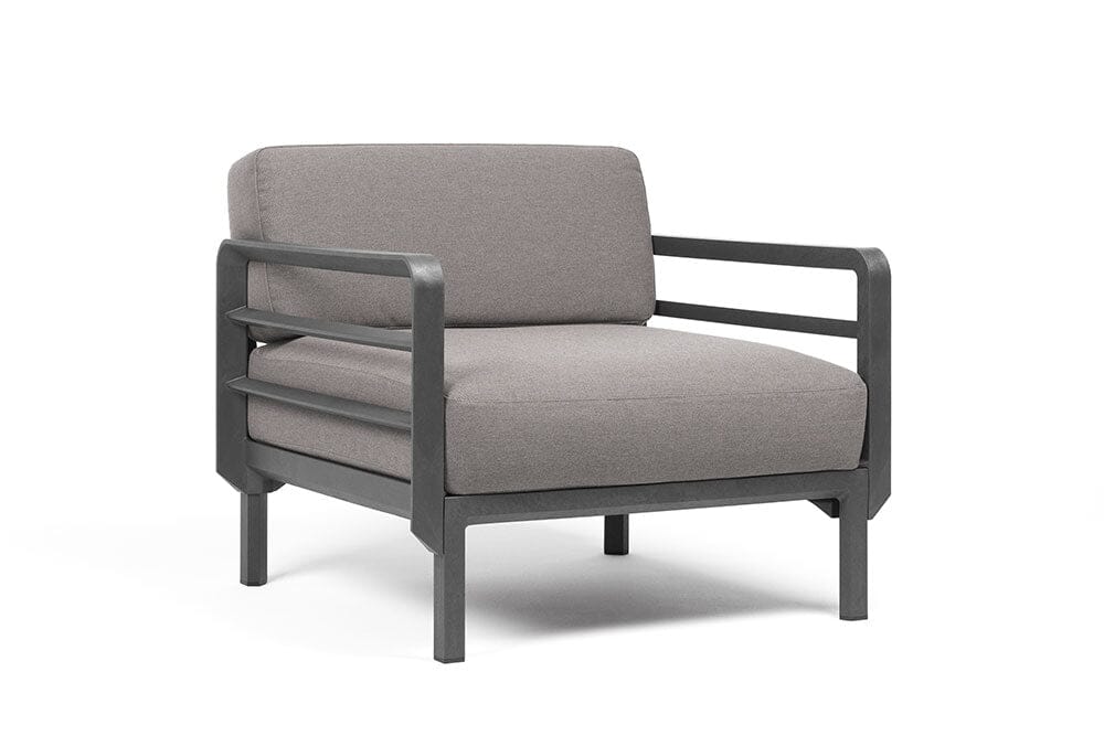 Hunn Maximo Fauteuil Club Lounge Basalto - Lava 