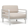 Hunn Maximo Fauteuil Club Lounge Gesso - Perla 