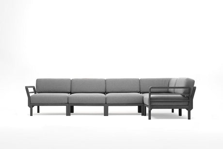 Hunn Maximo Salon Lounge 5 pièces Basalto - Lava 