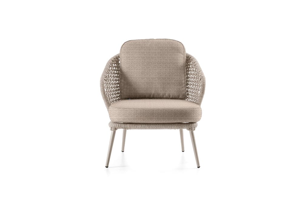 Hunn Ravenna Fauteuil Club Lounge avec coussins 