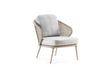 Hunn Ravenna Fauteuil Club Lounge Beige Kuba Gris 