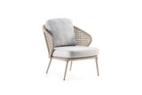 Hunn Ravenna Fauteuil Club Lounge Beige Kuba Gris 
