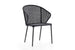 Hunn Ravenna Fauteuil Repas Anthracite 