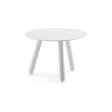 Hunn San Diego Table basse alu Ø45cm h:31.5cm Blanc 
