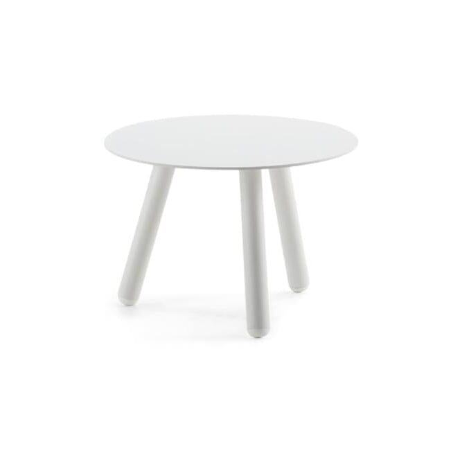 Hunn San Diego Table basse alu Ø45cm h:31.5cm Blanc 