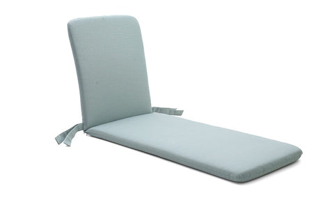 Hunn Standard Coussin matelas pour Chaise longue 190x60cm Dupione Bleu Clair 