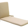 Hunn Standard Coussin matelas pour Chaise longue 190x60cm Dupione Sable 