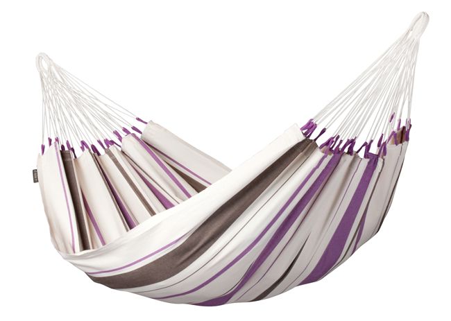 La Siesta Hamac Classique Caribena Simple 200x140cm / L:300cm Purple 