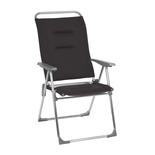 Lafuma Alu Cham Fauteuil pliant multipositions aluminium AirComfort Acier