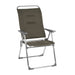 Lafuma Alu Cham Fauteuil pliant multipositions aluminium AirComfort Taupe