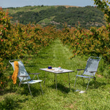 Lafuma Alu Cham Fauteuil pliant multipositions aluminium Batyline Iso ambiance