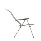 Lafuma Alu Cham Fauteuil pliant multipositions aluminium Batyline Iso Moss