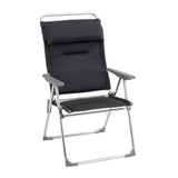 Lafuma Alu Cham XL Fauteuil pliant multipositions aluminium AirComfort Acier