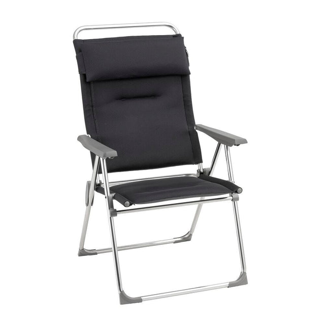 Lafuma Alu Cham XL Fauteuil pliant multipositions aluminium AirComfort Acier