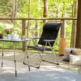 Lafuma Alu Cham XL Fauteuil pliant multipositions aluminium AirComfort ambiance
